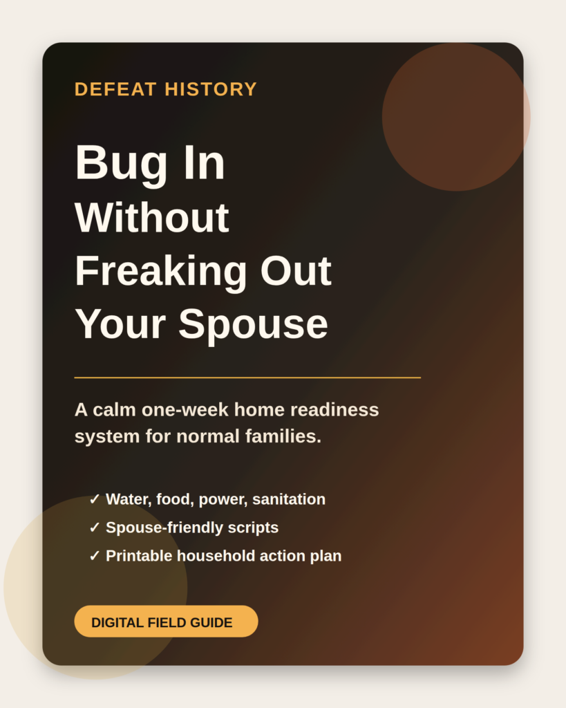 Bug In Without Freaking Out Your Spouse digital guide cover