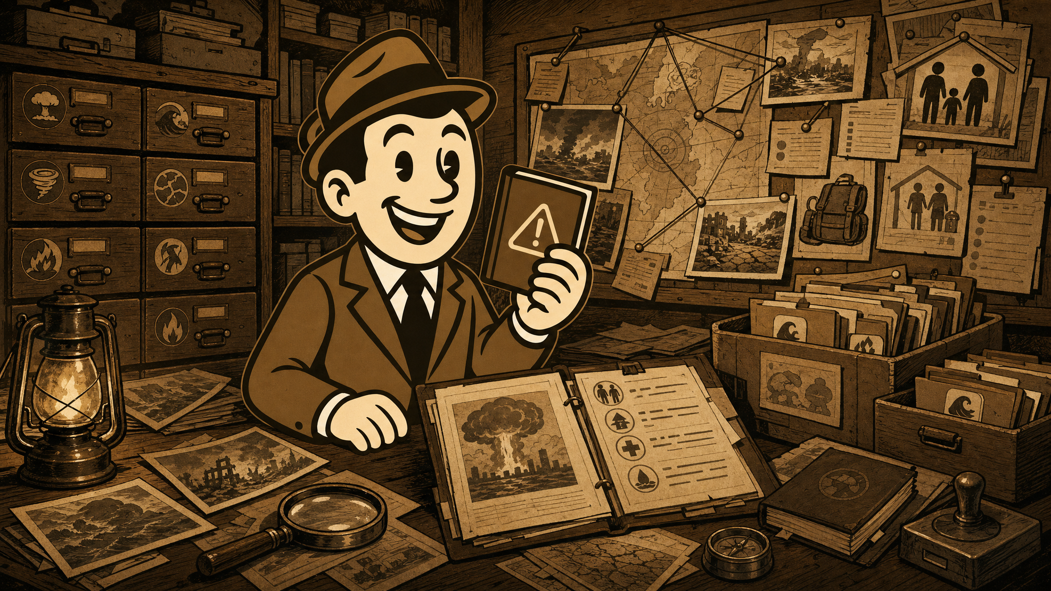 Defeat History Field Library with calm historical disaster lessons and family preparedness paths